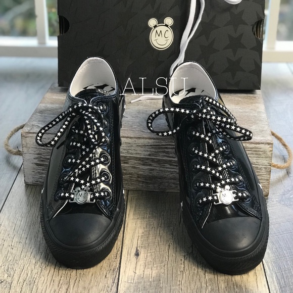 Converse&Miley Cyrus Ctas OX Black White Women - Picture 7 of 8